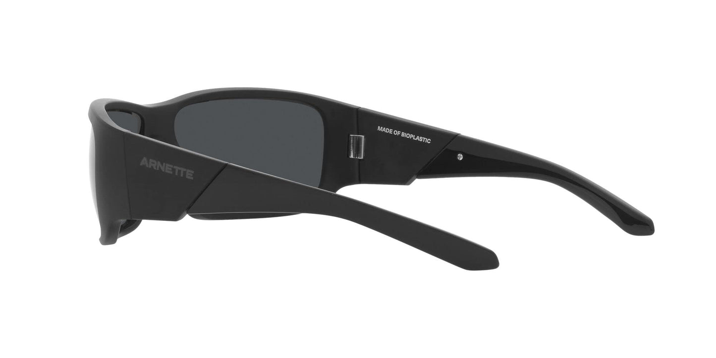 ARNETTE 0AN4297 275887 64MM Man Sunglasses Matte Black Frame, Dark Grey Lenses, 64MM