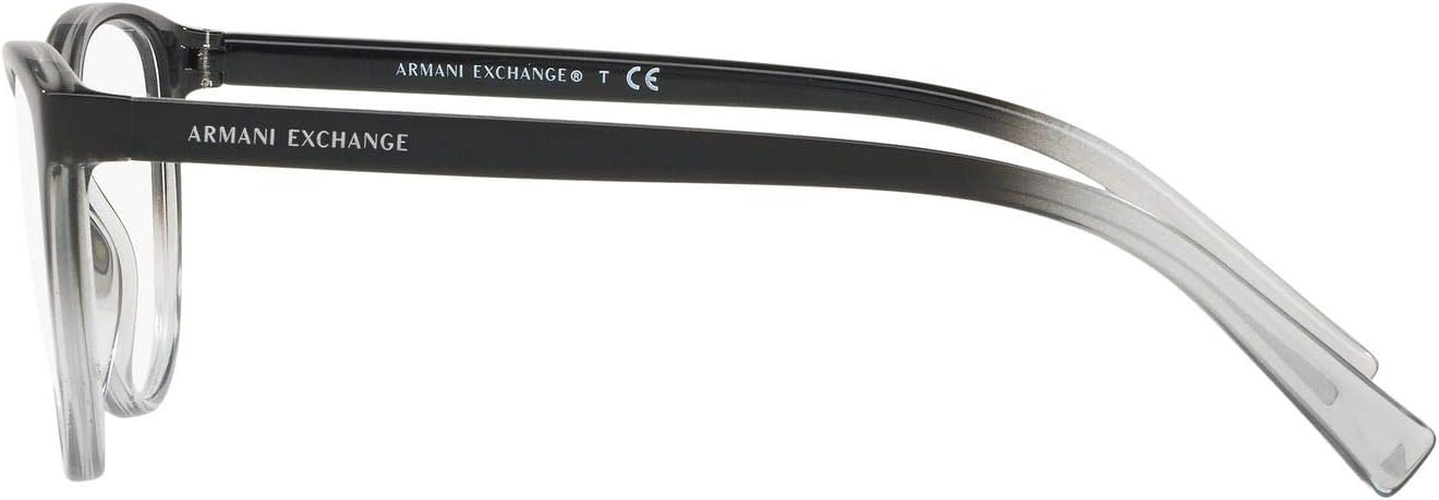 A|X ARMANI EXCHANGE Women's Ax3053 53mm Square Eyeglasses Frames