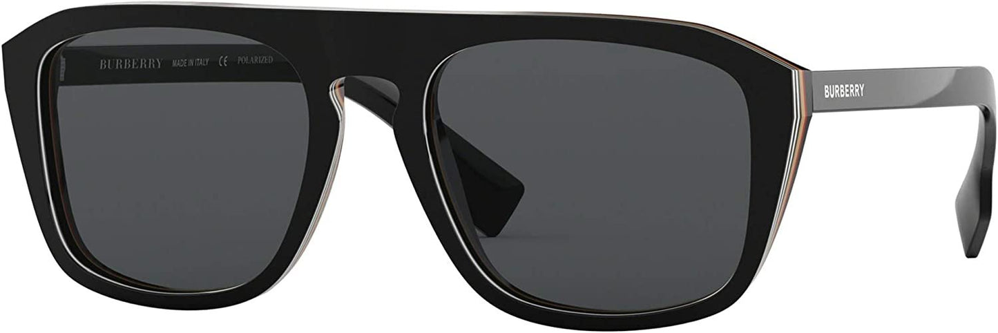 BURBERRY Sunglasses BE 4286 379881 Check Multilayer Black