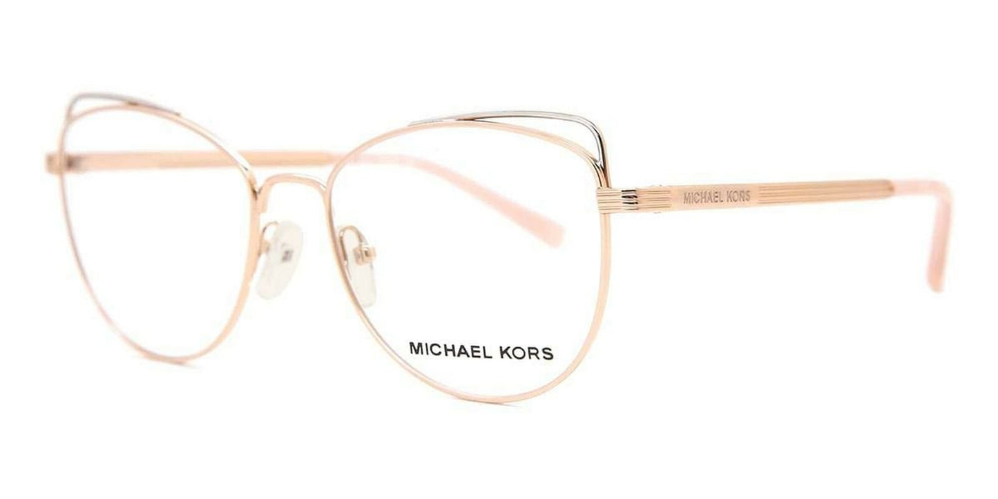 Michael Kors SANTIAGO MK3025 Eyeglass Frames 1108-53 - Rose Gold