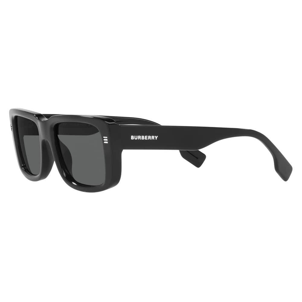 BURBERRY BE 4376U 300187 55MM Jarvis Black Dark Grey Sunglasses