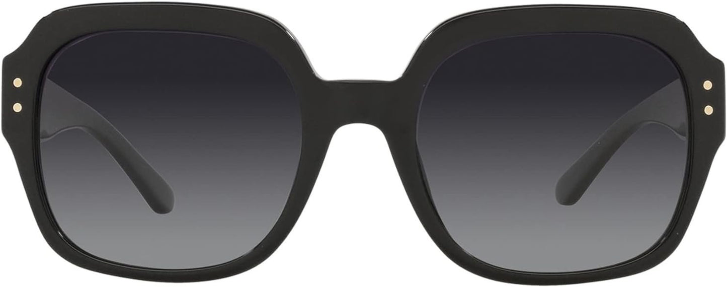 Tory Burch TY7143U 1326T3 Women's Polarized Sunglasses Black/Grey Gradient