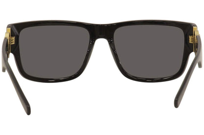 Versace Man Sunglasses, Black Lenses Acetate Frame, 58mm