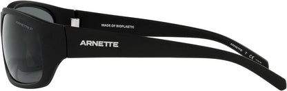 ARNETTE Men's An4290 275881 uka Rectangular Polarized Sunglasses