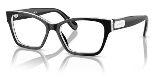 Swarovski 0SK2013 1015 52mm Black Eyewear Frames