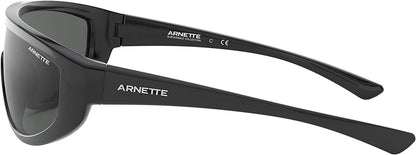 ARNETTE mens An4264 Clayface Sunglasses, Black/Grey, 30 mm US