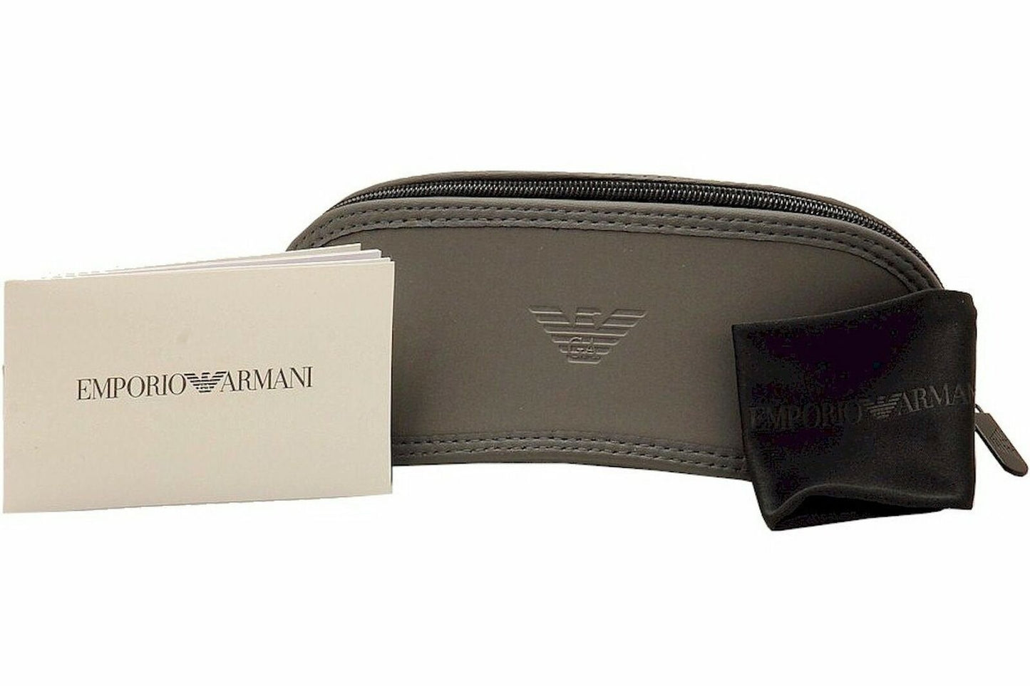 Emporio Armani EA 3050F Men's Eyeglasses Black 55 Asian fit