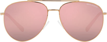 A｜X ARMANI EXCHANGE Ax2043S 61034Z Pink Mirror Sunglasses