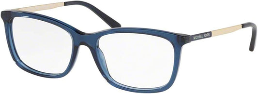 Michael Kors Women's Mk4030 3489 Navy, 52/16/135 Eyeglasses