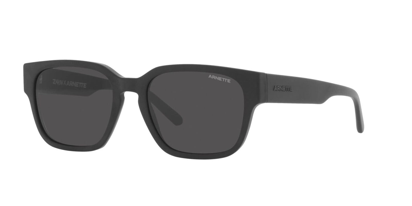 ARNETTE x Zayn Collection AN4294 Type Z Square Sunglasses, Matte Black/Dark G...