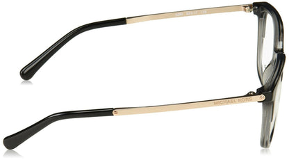 Michael Kors Eyeglasses BLACK/TRANSPARENT GREY,  0MK4047 3280 53-17-135
