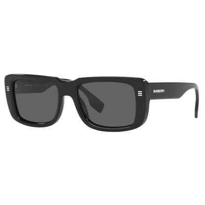 BURBERRY BE 4376U 300187 55MM Jarvis Black Dark Grey Sunglasses