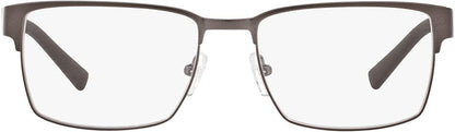 A|X Armani Exchange Men's AX1019 6089 54mm Metal Square Eyeglass Frames,