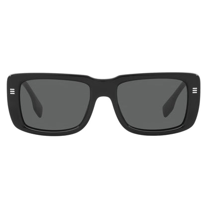 BURBERRY BE 4376U 300187 55MM Jarvis Black Dark Grey Sunglasses