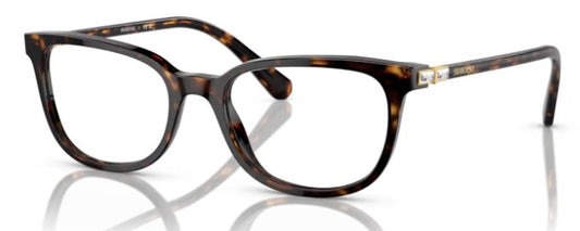 Swarovski Women's Sk2003 1002 52mm Rectangular Eyewear Frame