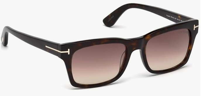 Tom Ford FT0494/S 52F 54mm Brown Sunglasses