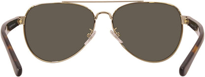 Tory Burch TY6070 Sunglasses 32729A-57 -, Dk Green Polar TY6070-32729A-57