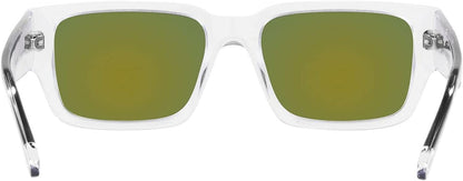 ARNETTE 0AN4296 12154V Unisex Sunglasses Crystal Frame, Grey Mirror Violet Lenses, 54MM