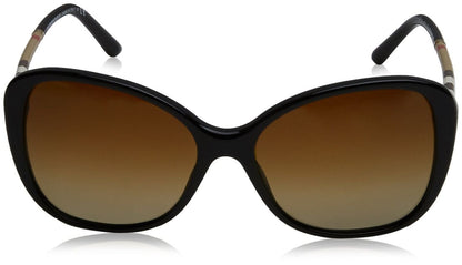 Burberry BE 4235Q 3001T5 Butterfly  Black /Brown Polarized  Gradient  Sunglasses