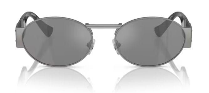 Versace 0VE2264 10016G 56mm Silver/Grey Sunglasses