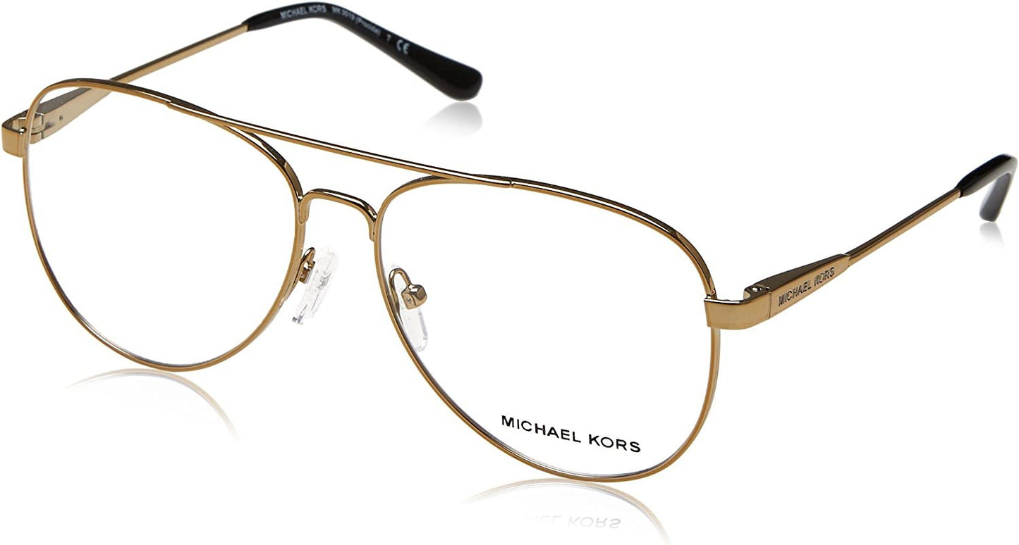 Michael Kors PROCIDA MK3019 Eyeglass Frames 1168-56 - Pale Gold-tone