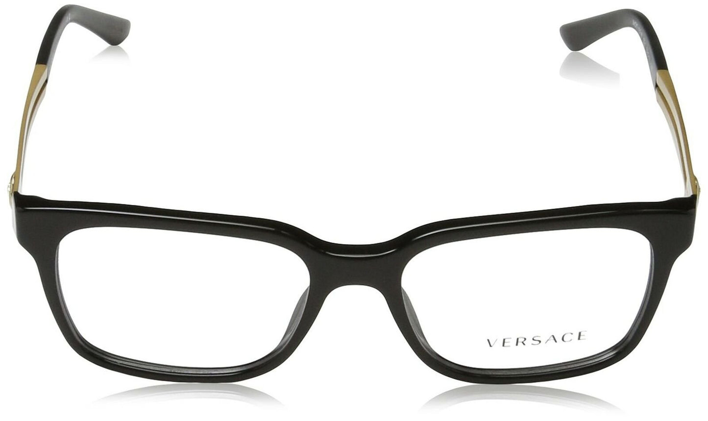 Versace Men's Black Eyeglasses  0VE3218 GB1 53mm