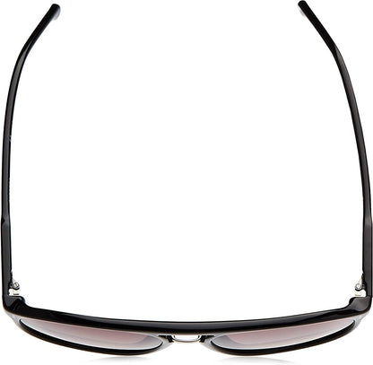 Carrera 212/S 807 58mm Black/Polarized Brown Gradient Pilot Sunglasses