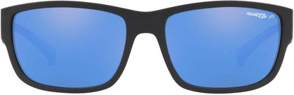 ARNETTE AN4256 01/22 62mm Unisex Polarized Sunglasses Matte Black Frame