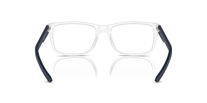 A｜X ARMANI EXCHANGE Men's Ax3016 8033 53mm Square Eyewear Frames