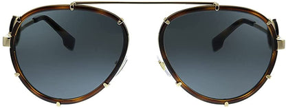 Versace VE 2232 147087 Havana Metal Sunglasses Grey Lens