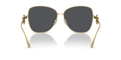 Versace 0VE2256 100287 60mm Woman Sunglasses Gold Frame, Dark Grey Lenses