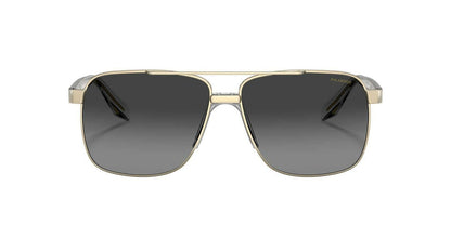 Versace Mens Polarized Sunglasses 0VE2174 Pale Gold/Grey Metal