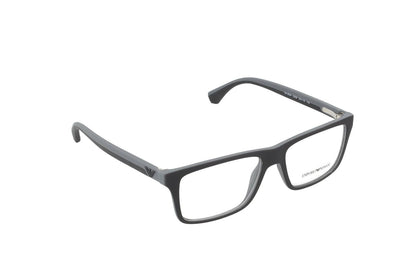 Emporio Armani EA 3034 Men's Eyeglasses Black/Rubber Grey 55