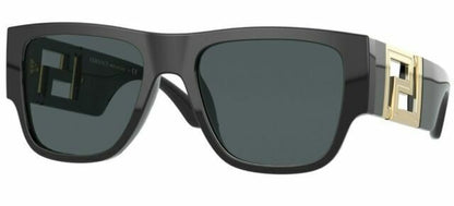 Versace VE4403 Black  Sunglasses Frame/Dark Grey Lens
