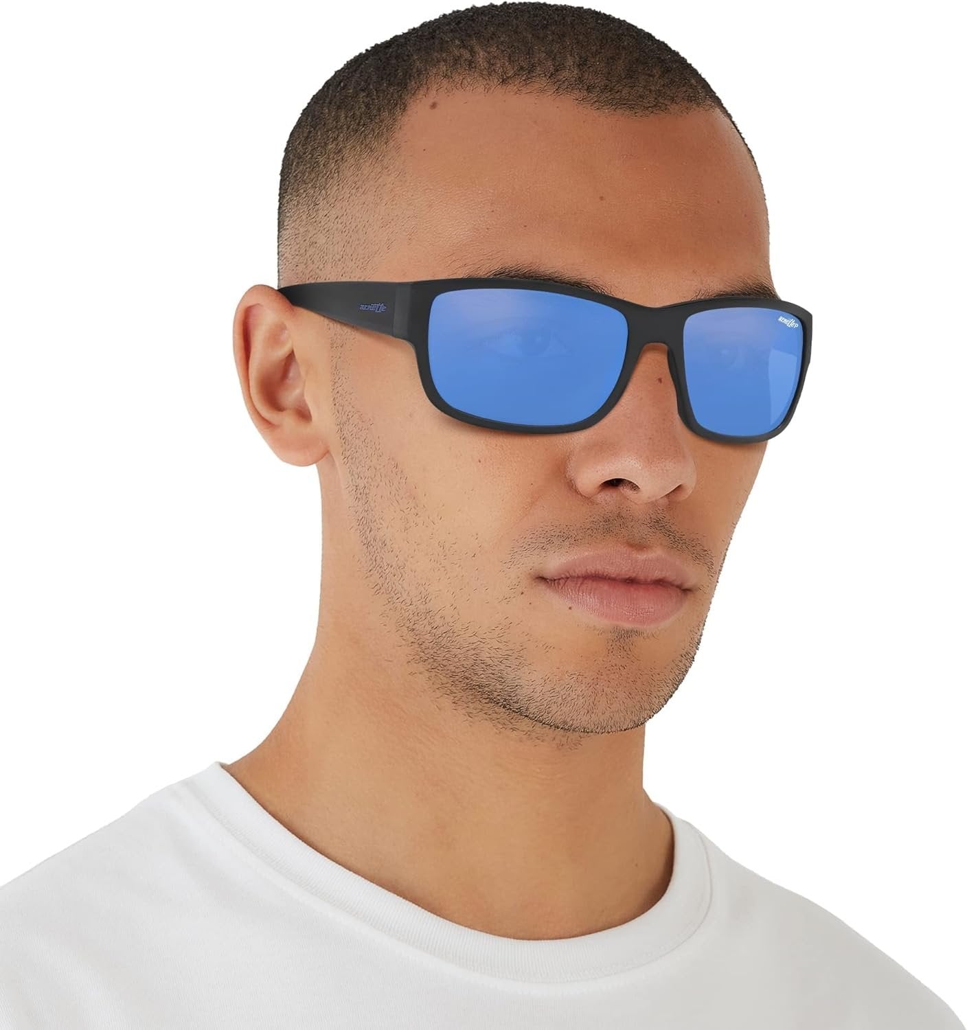 ARNETTE AN4256 01/22 62mm Unisex Polarized Sunglasses Matte Black Frame