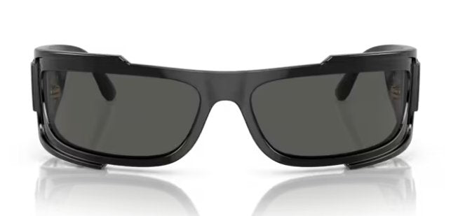 Versace 0VE4446 GB1/87 Black Wrap Sunglasses