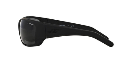 ARNETTE Men's AN4215 Heist 2.0 Rectangular Sunglasses, Fuzzy Black/Grey, 66 mm