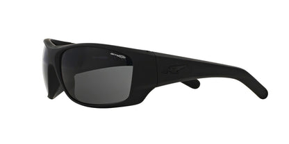 ARNETTE Men's AN4215 Heist 2.0 Rectangular Sunglasses, Fuzzy Black/Grey, 66 mm