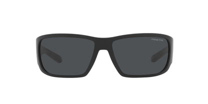 ARNETTE 0AN4297 275887 64MM Man Sunglasses Matte Black Frame, Dark Grey Lenses, 64MM