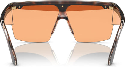 VERSACE VE2254 100274 Havana Dark Orange 44mm Men's Sunglasses