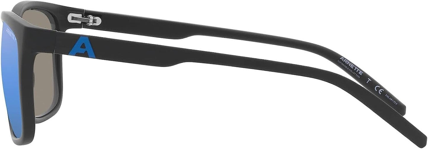 ARNETTE Men's AN4272 275822 56mm Adios Baby Polarized Square Sunglasses