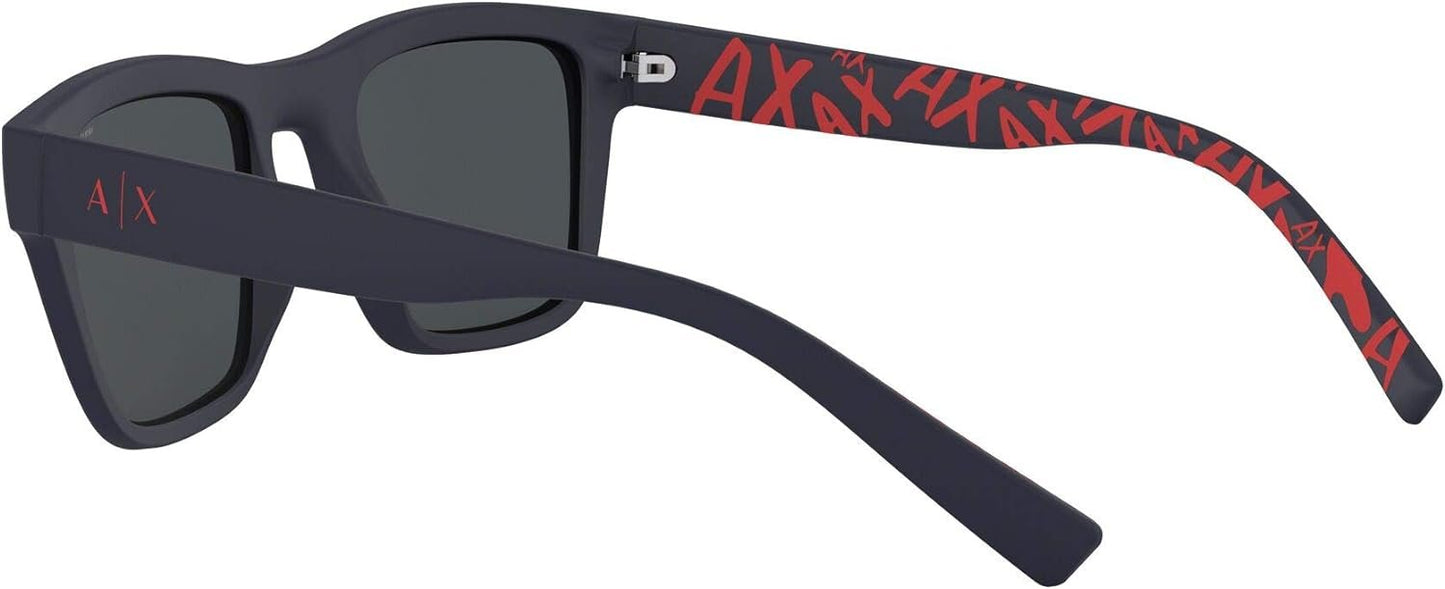 A｜X ARMANI EXCHANGE Men's Ax4088S 817781 Polarized Square Sunglasses