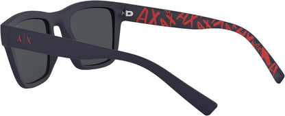 A｜X ARMANI EXCHANGE Men's Ax4088S 817781 Polarized Square Sunglasses