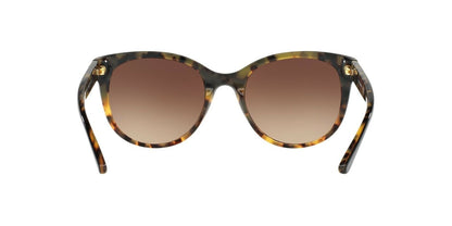 Tory Burch TY7095 Sunglasses 160113-54 - Black/Tortoise Frame, Dark Brown