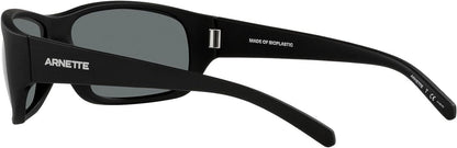 ARNETTE Men's An4290 275881 uka Rectangular Polarized Sunglasses