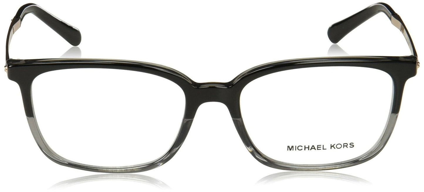Michael Kors Eyeglasses BLACK/TRANSPARENT GREY,  0MK4047 3280 53-17-135