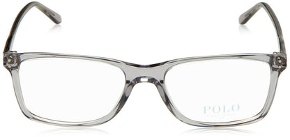 Polo Men's PH2155 Eyeglasses Shiny Semi Trasp Grey 54mm