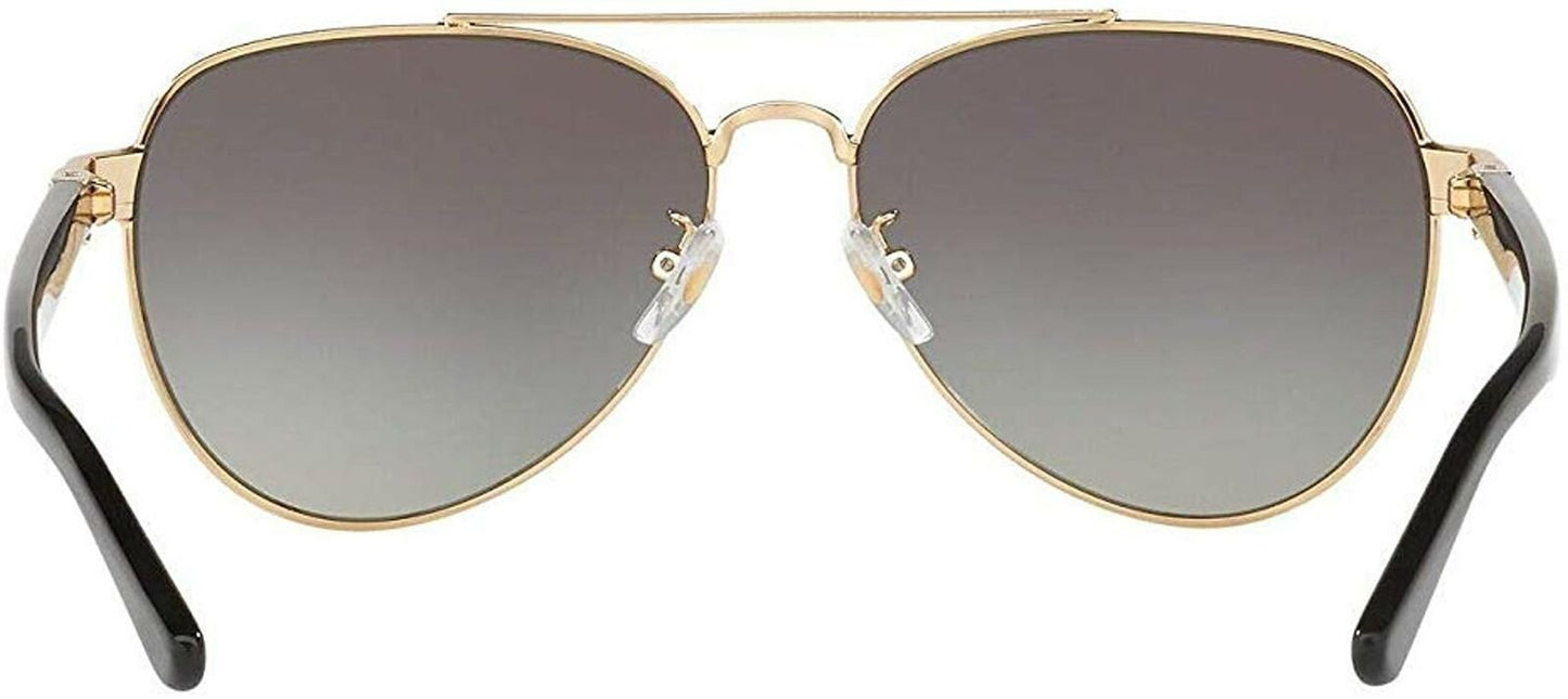 Tory Burch TY6070 Sunglasses 327111-57 Lt Grey Gradient Lenses