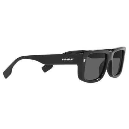 BURBERRY BE 4376U 300187 55MM Jarvis Black Dark Grey Sunglasses