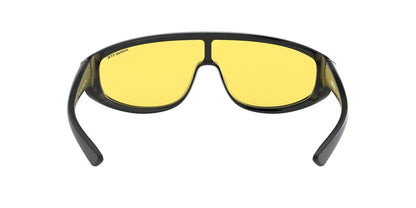 ARNETTE mens An4264 Clayface Sunglasses, Black/Yellow, 30 mm US